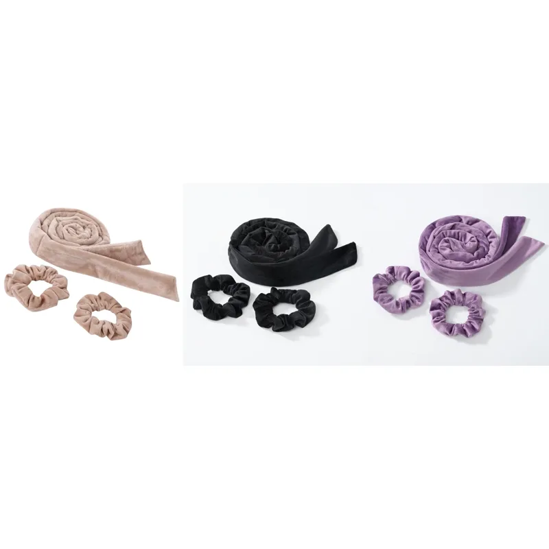 Classic Curling Rod — 3 rods + 6 velvet scrunchies