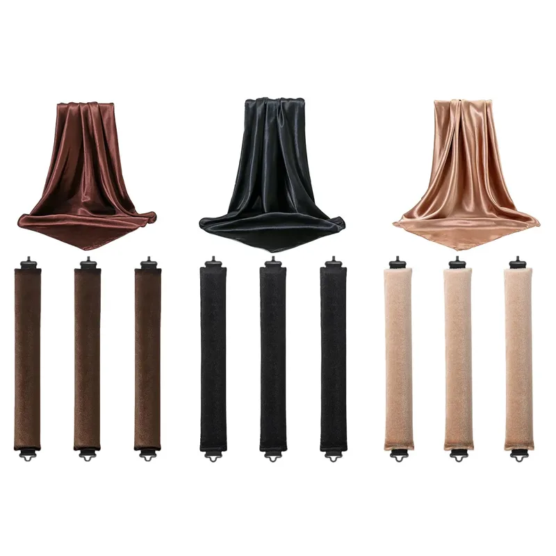 Blowout Rod Set — 3 sets (9 rods + 3 satin scarves)